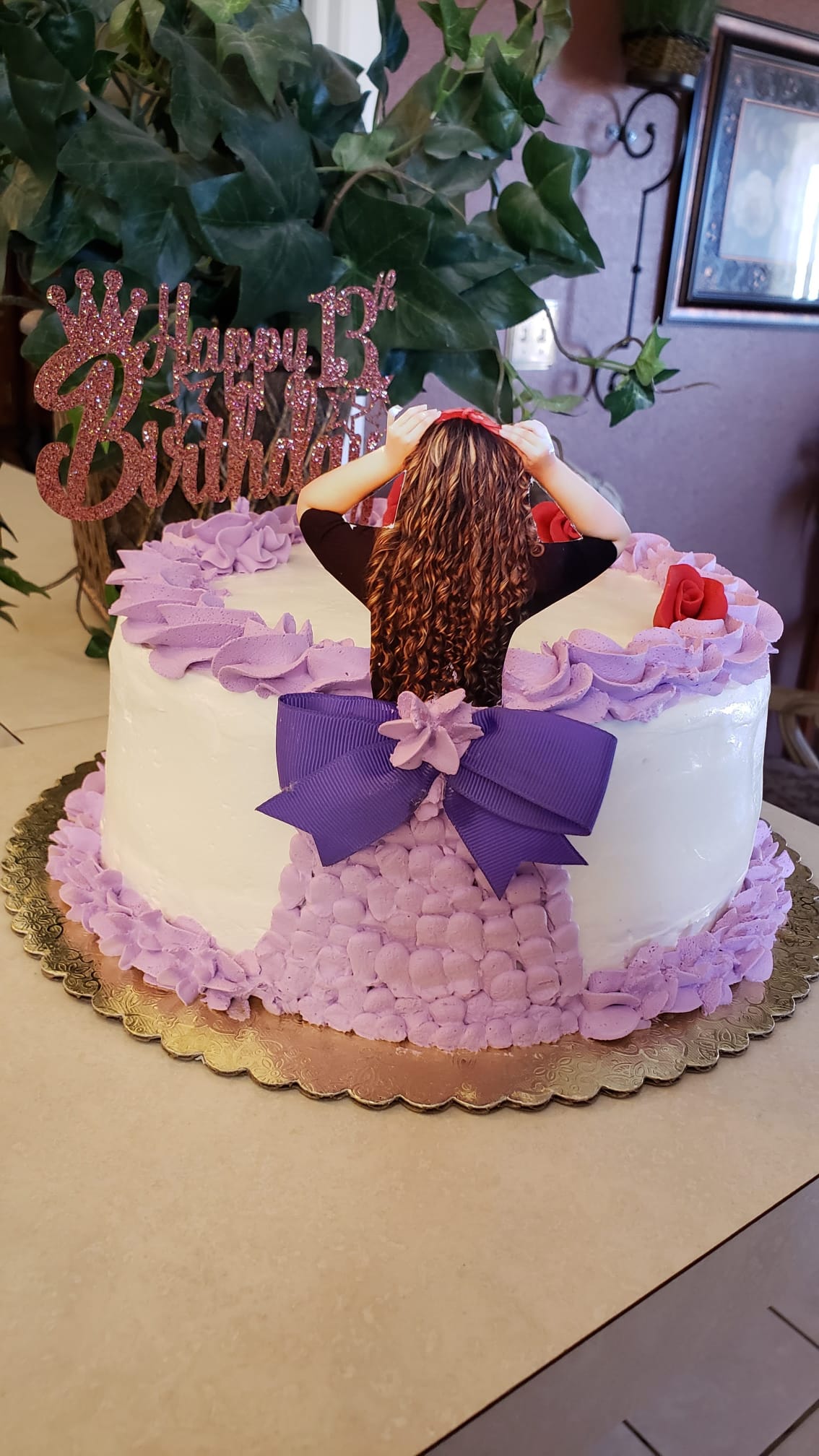 Monogram Celebration Cake